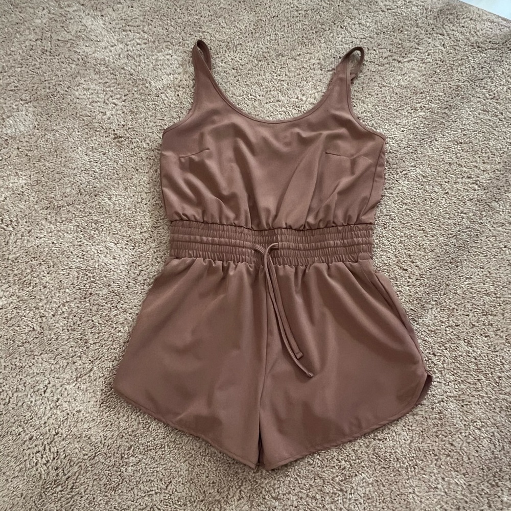 Vanilla Star Brown Romper
